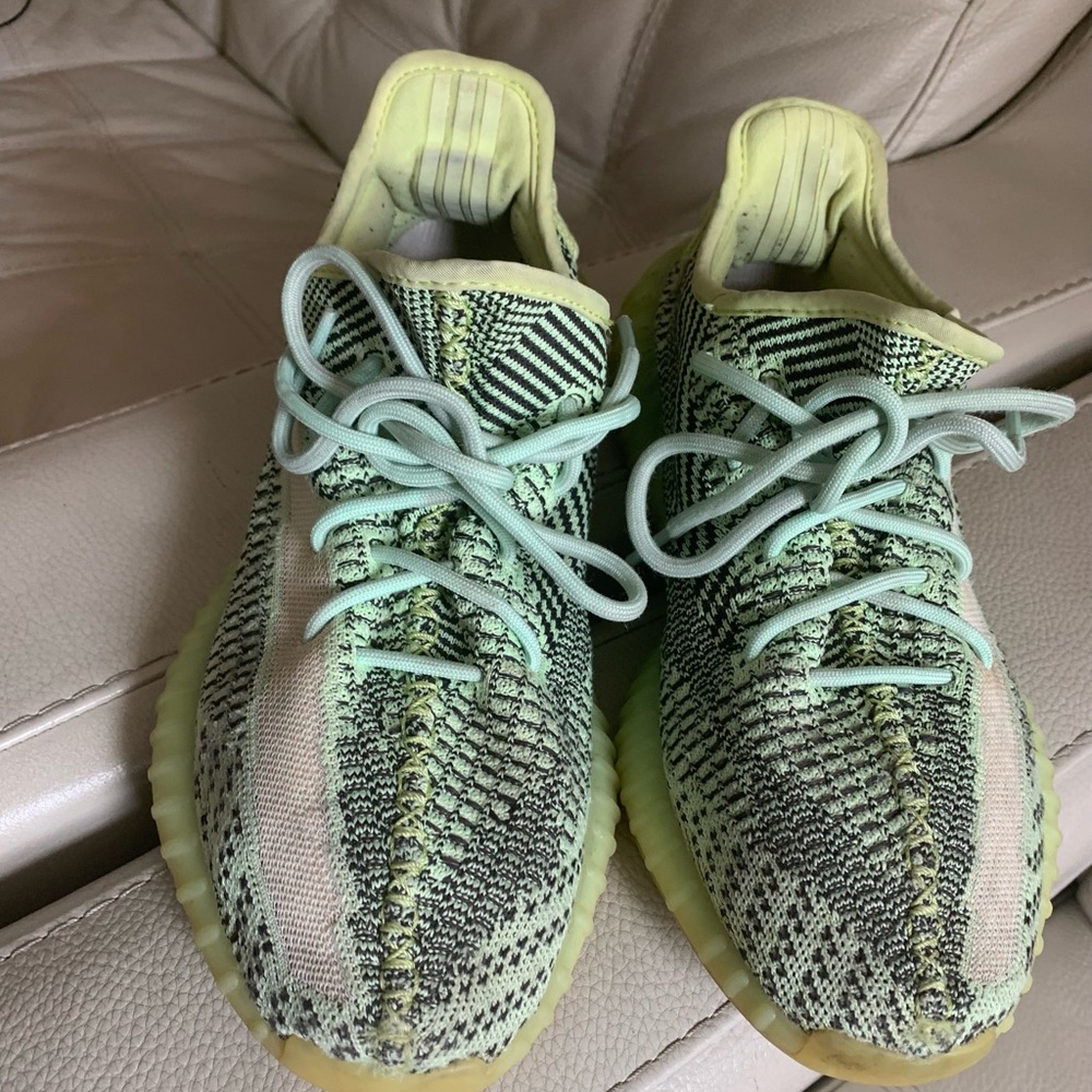 Adidas Yeezy Boost 350 V2 YEEZREEL Black Non Reflective Kanye  FW5191 Sizes 10